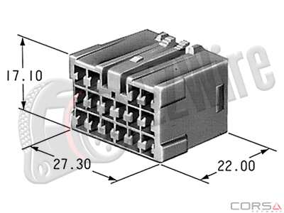 Yazaki 7283-1160 connector