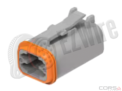 Deutsch DT06-4S connector