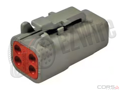 Deutsch DTM06-4S connector
