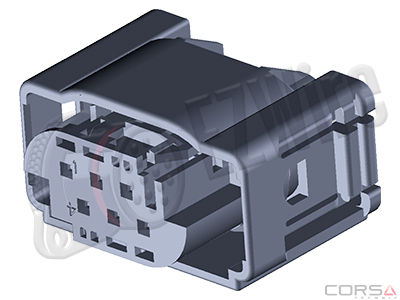 TE Connectivity 1-967616-1 connector