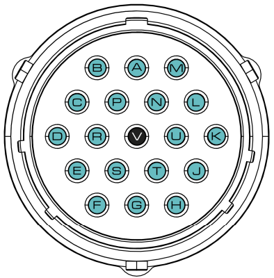 Deutsch AS624-19PN connector