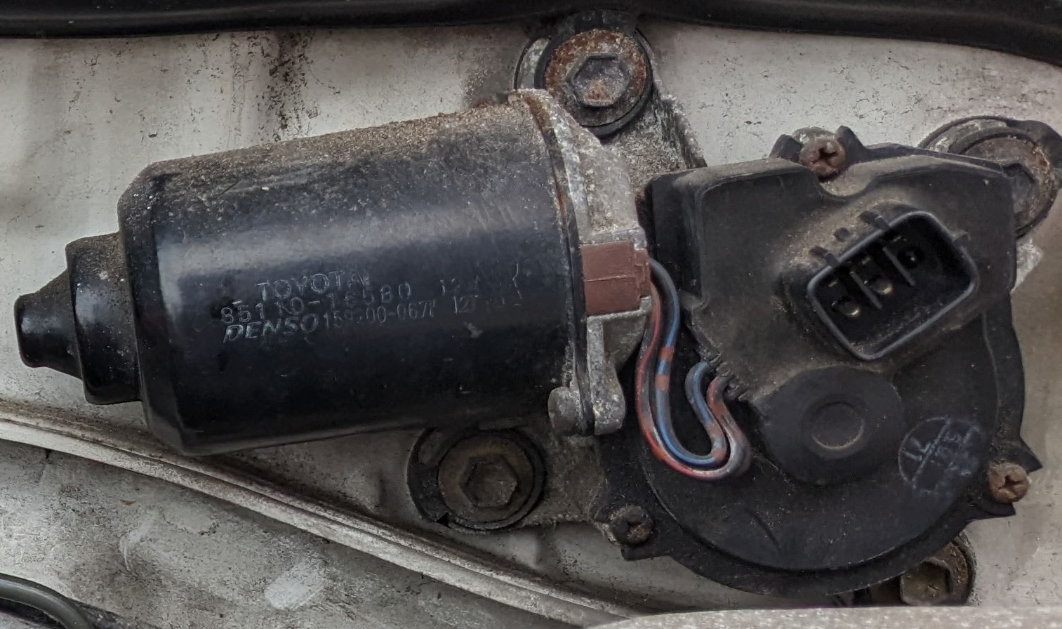 1996-1999 EP91 Glanza V Windscreen Wiper Motor